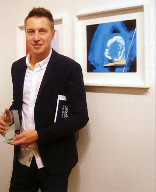 Neil Canning winning DISCERNING EYE award